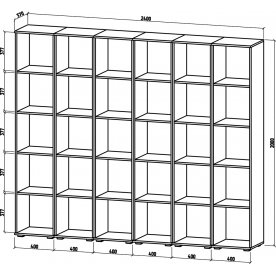 Готовая гостиная Тунис-7