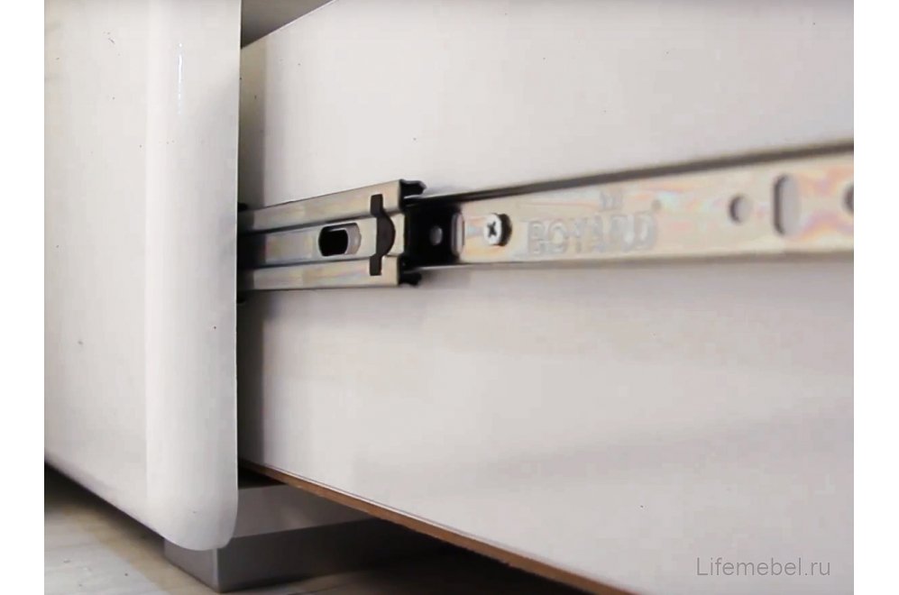 Модульная гостиная Наоми комплектация 5 белый глянец