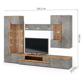 Модульная гостиная Римини R-12 комплектация 1