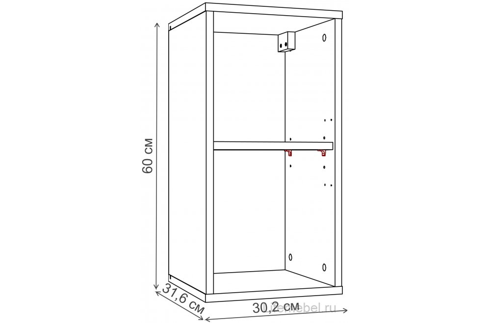 Модульная гостиная Summit софт графит / капучино / ясень анкор темный комплектация 2