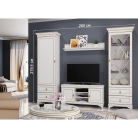 Модульная гостиная Агата комплектация 2