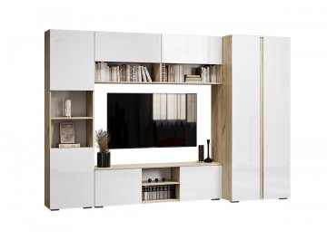 Модульная гостиная Алетра комплектация 1