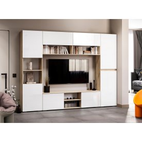 Модульная гостиная Алетра комплектация 2