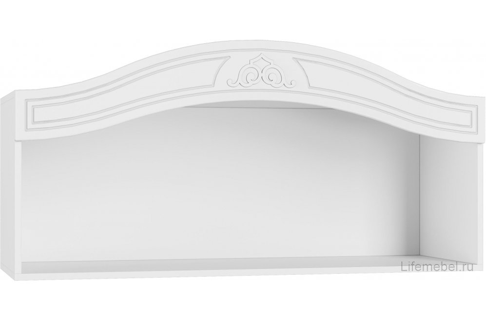 Модульная гостиная Ассоль белое дерево комплектация 1