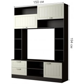 Модульная гостиная Лира комплектация 2