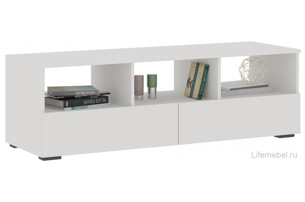 Модульная гостиная Элла комплектация 5 белый / белый