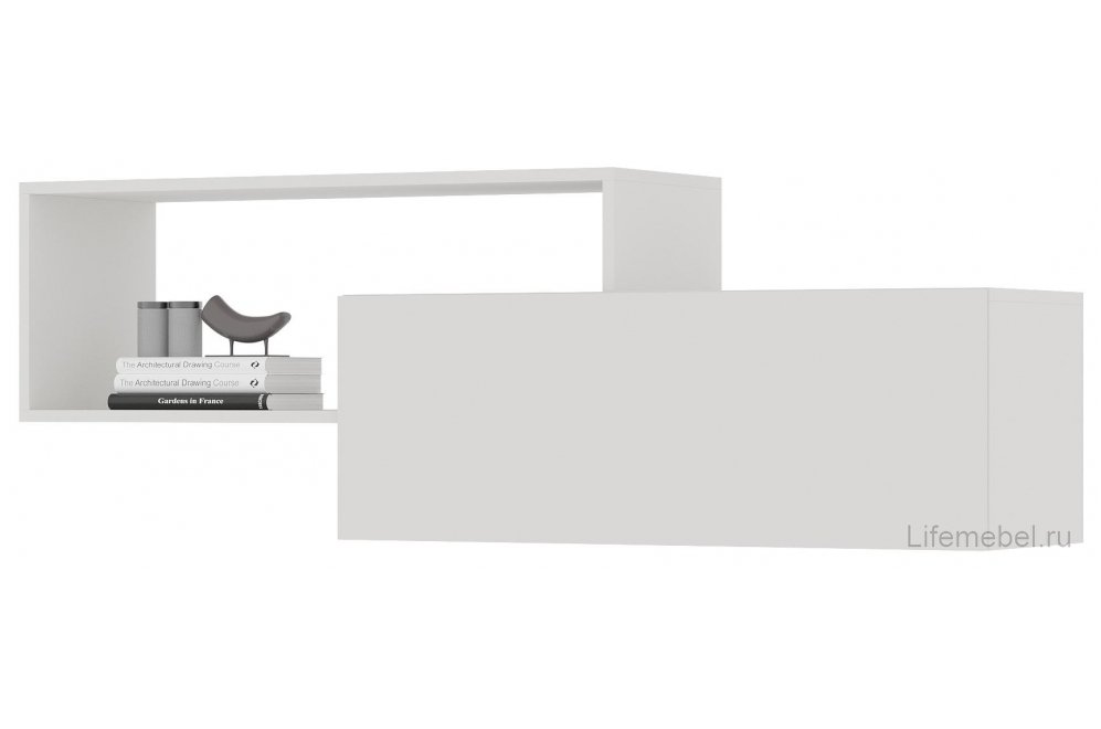 Модульная гостиная Элла комплектация 6 белый / белый