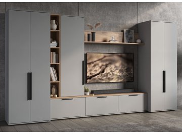 Модульная гостиная Филеста комплектация 2