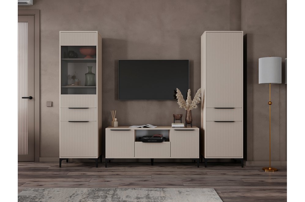 Модульная гостиная Иадама кашемир / кашемир комплектация 5