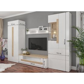 Модульная гостиная Куба c-4 композиция №4 комплектация 8