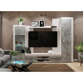 Модульная гостиная Леон комплектация 1