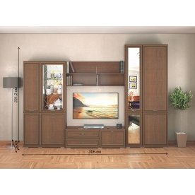 Модульная гостиная Ливорно комплектация 1