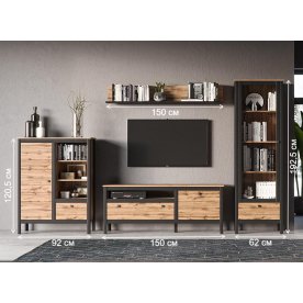 Модульная гостиная Loft комплектация 1