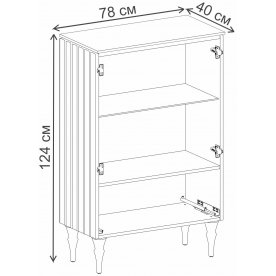 Модульная гостиная Лоренсо комплектация 4