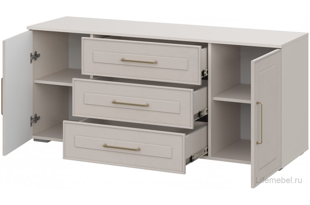 Модульная гостиная Мотру кашемир / шампань комплектация 2