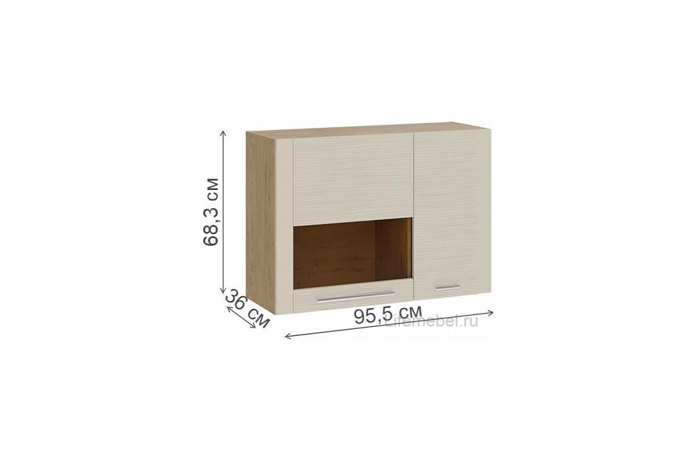 Модульная гостиная Николь 8 бунратти / фон бежевый