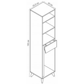 Модульная гостиная Палмер комплектация 1