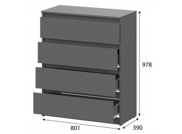 Модульная гостиная Сибити комплектация 1