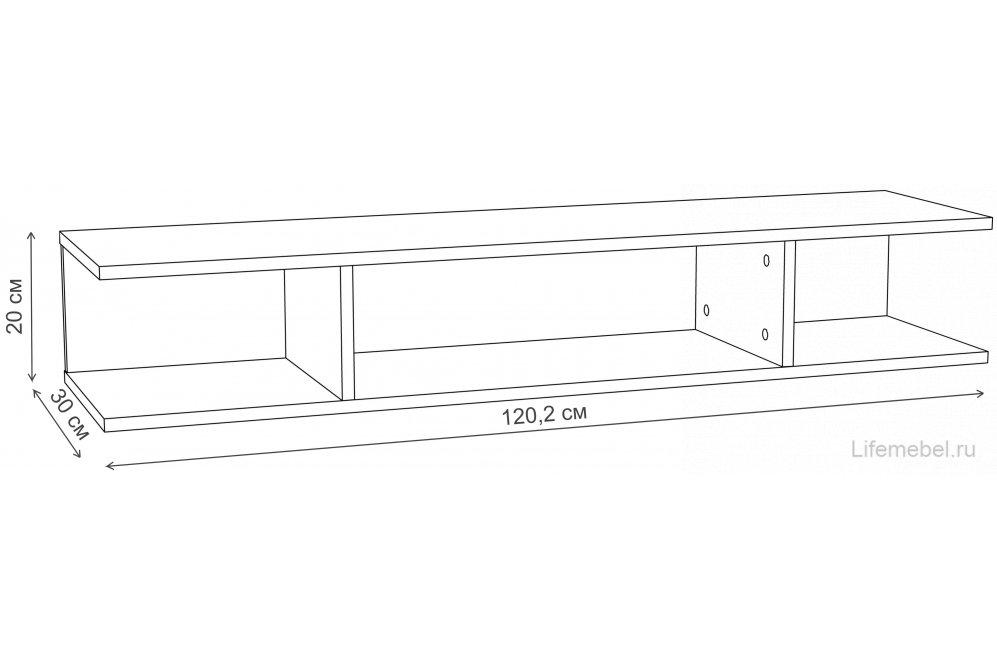 Модульная гостиная Summit 1 софт графит / ясень анкор темный комплектация 21