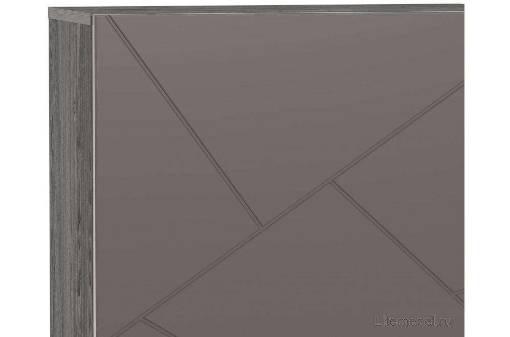 Модульная гостиная Summit 2 софт графит / ясень анкор темный комплектация 12