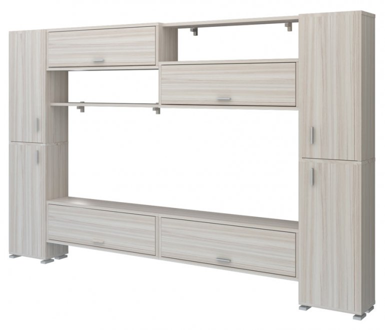 Стенка Лофт 3 К Домино карамель