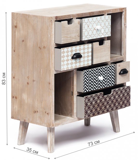 Комод Retro mod. 63003 натуральный