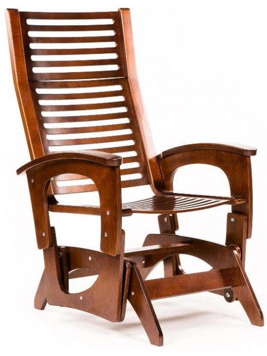 Кресло-качалка Байкал вишня
