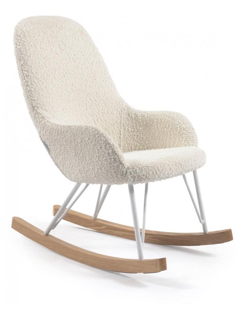 Кресло-качалка Joey белое