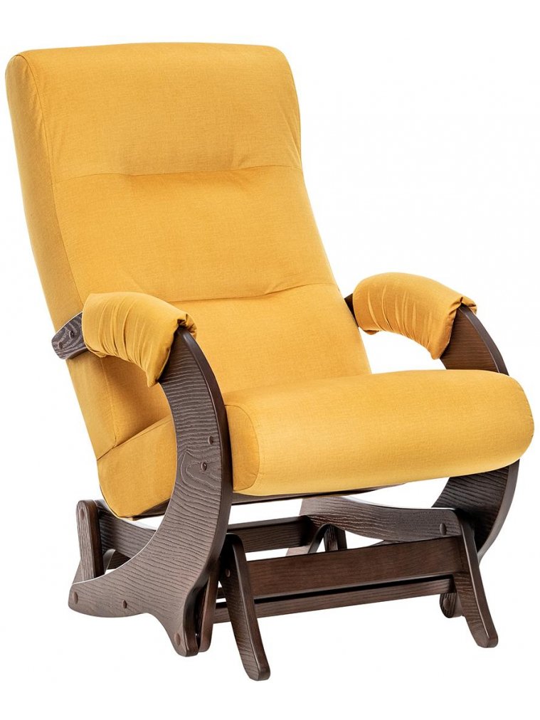 Кресло-качалка Эталон орех / fancy 48