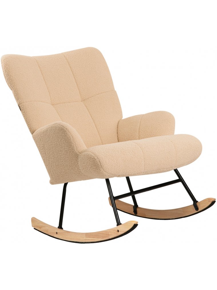 Кресло-качалка LC-310 кремовое