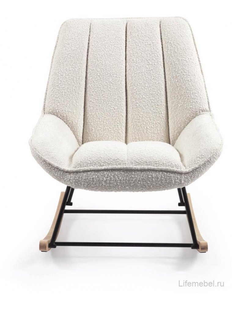 Кресло-качалка Marlina белое