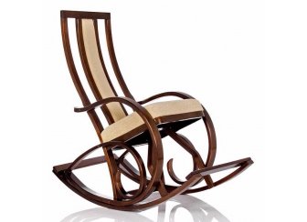 Кресло-качалка темно-коричневый