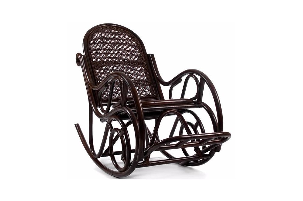 Кресло-качалка Moscow золотой мед