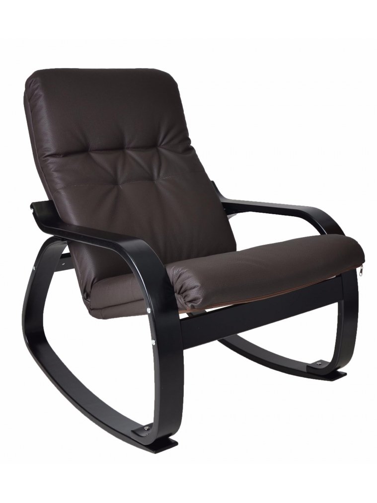 Кресло-качалка Сайма венге / бежевый