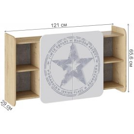 Шкаф навесной Мегаполис ТД-315.15.11