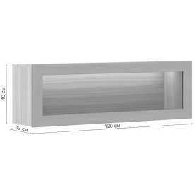 Шкаф навесной Нобиле ПН-ФС ШК