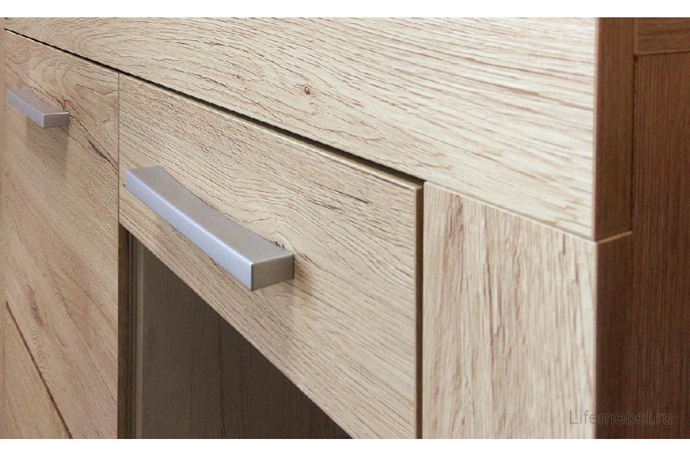 Шкаф комбинированный Oskar 1V1D дуб санремо