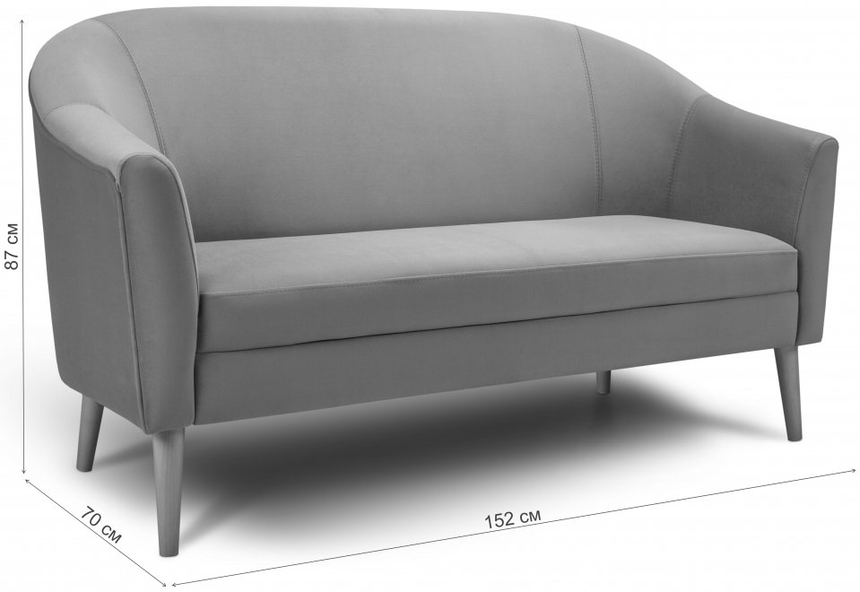 Диван Арти evita 09 / натуральное дерево