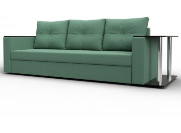 Диван угловой Атланта амур 11 зеленый