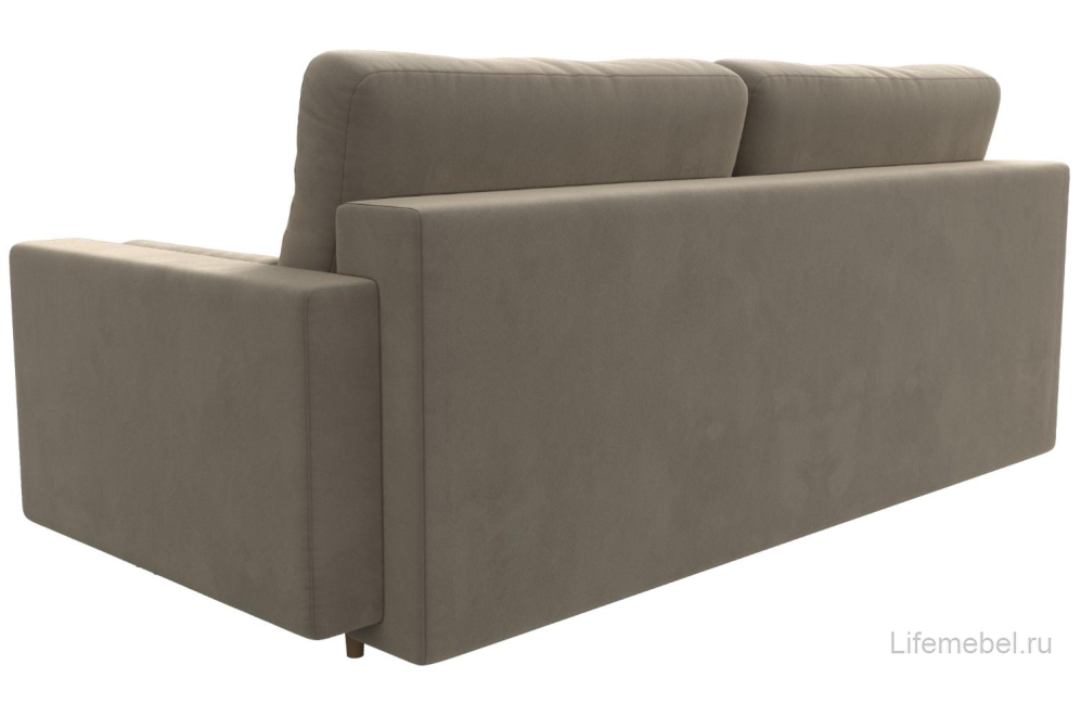 Диван Белфаст микровельвет бежевый