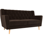 микровельвет коричневый