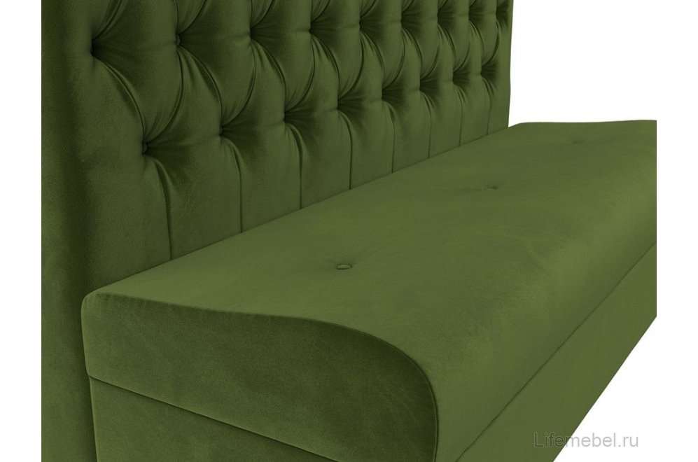 Диван Бремен микровельвет зеленый