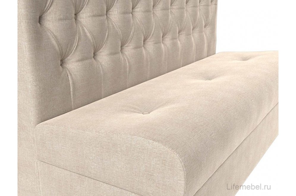 Диван Бремен рогожка бежевый