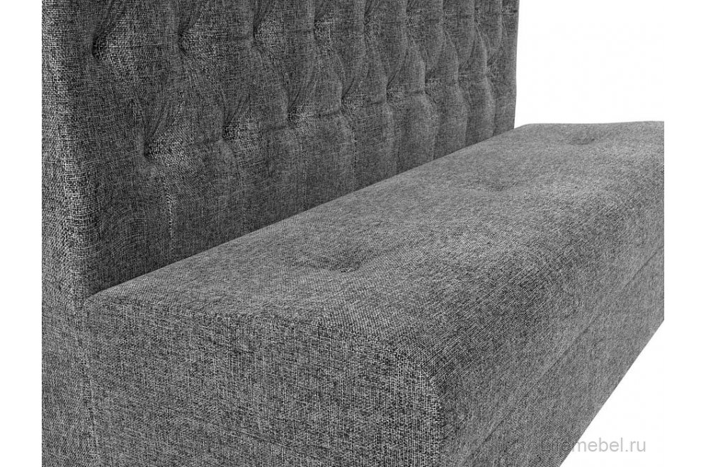 Диван Бремен рогожка серый