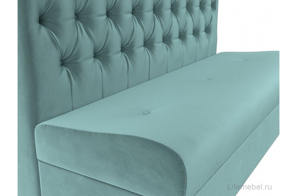 Диван Бремен велюр бирюзовый