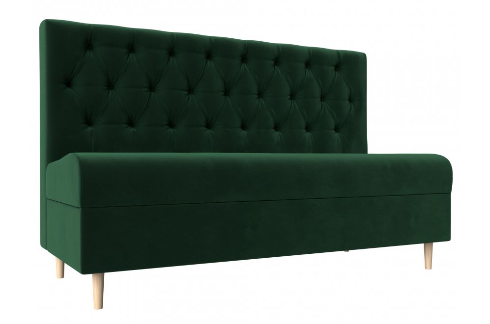 Диван Бремен велюр зеленый
