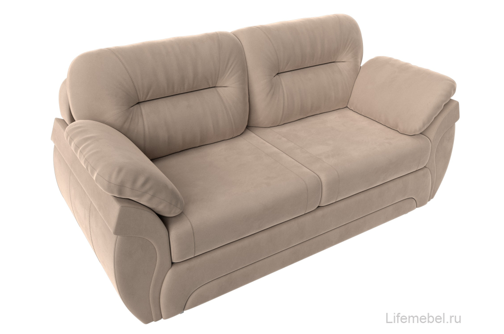Диван Бруклин велюр бежевывй