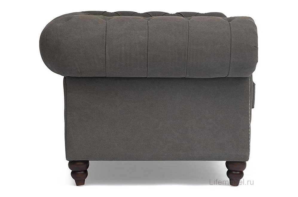 Диван Chesterfield (mod. 5137-40) cерый