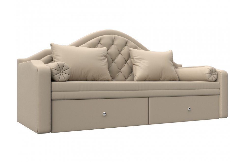 Диван детский Сойер эко кожа бежевый
