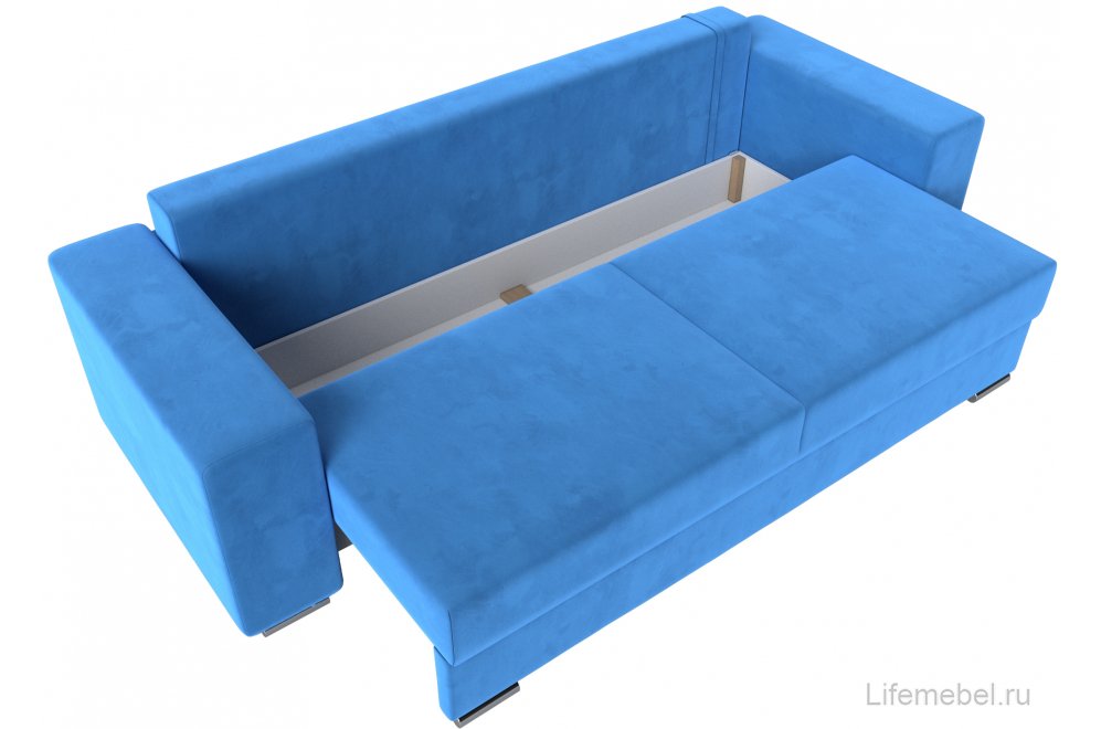 Диван Дрезден голубой велюр